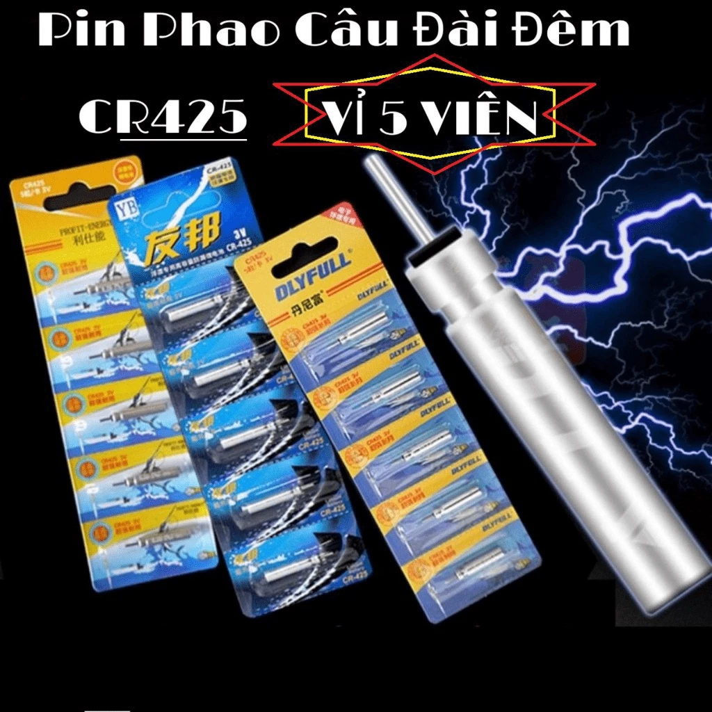 Pin Phao Câu Đêm CR-425