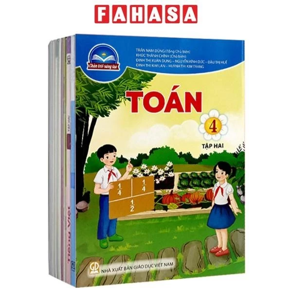 Sách Sách Giáo Khoa Bộ Lớp 4 - Chân Trời - Sách Bài Học (Bộ 13 Cuốn) (Mỹ Thuật Bản 2) (Chuẩn)