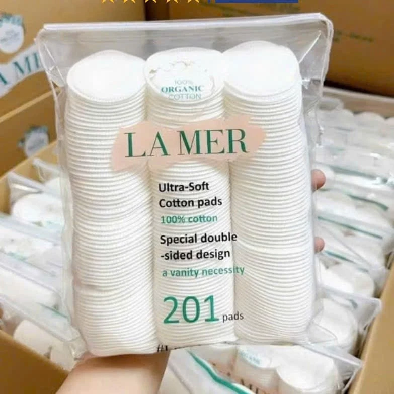 Bông Tẩy Trang Lamer 201 Miếng, Bông Tẩy Trang Lamer 120 Miếng đang được đối chiếu cho người mua tại Việt Nam