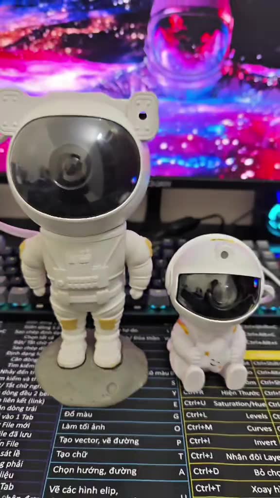 Đèn phi hành gia mini siêu đẹp mẫu mới 2026 #denphihanhgia #denphihanhgiamini