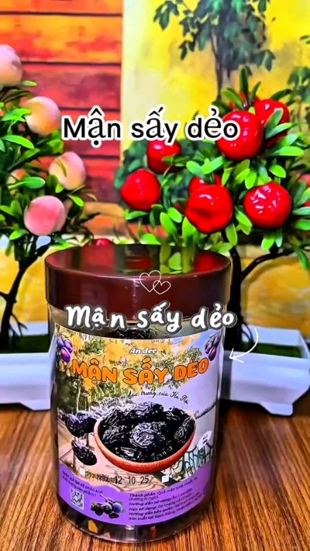 Mận sấy dẻo chua chua, ngọt ngọt, cay cay ăn thích lắm #mansaydeo #ShopeeCreator #LuotVuiMuaLien #HangMoiVe