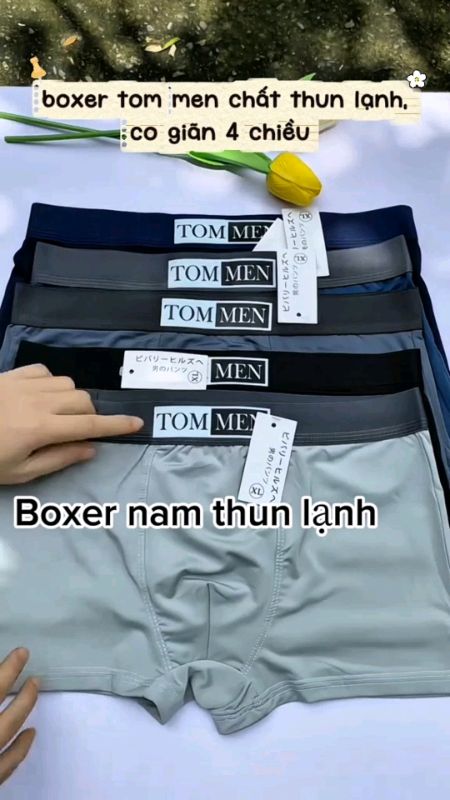 Quần boxer nam thun lạnh co giãn 4 chiều #boxernam #HangMoiVe #shopeevideo #ShopeeCreator #LuotVuiMuaLien