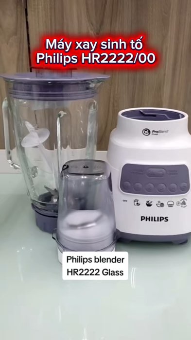 Mua tại video rẻ hơn, Máy xay sinh tố Philips HR2222/00 #ShopeeVideo #LuotVuiMuaLien #ShopeeCreator #xuhuong #KOLUyTin