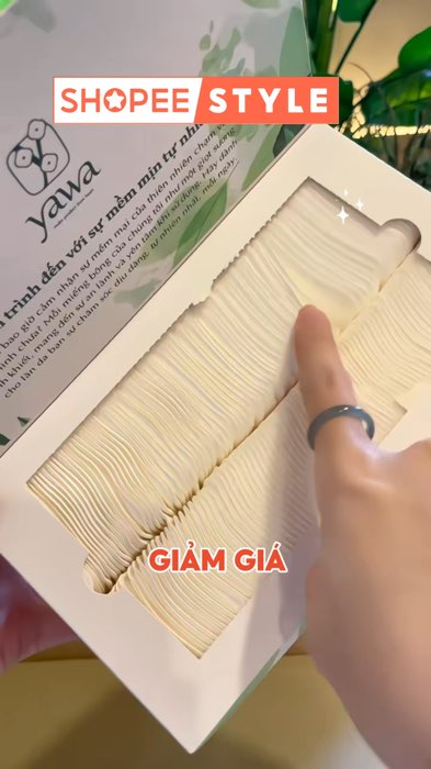 Bông tẩy trang yawa #bongtaytrang #yawa #LuotVuiMuaLien #HangMoiVe #KOLUyTin #ShopeeVideo