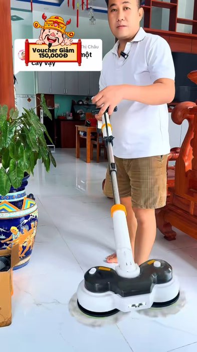 Cây lau nhà điện #caylaunhadien #qimedo #ShopeeCreator #VideoHangGiaDung #ShopeeVideo #HangMoiVe #KOLUyTin #LuotVuiMuaLien