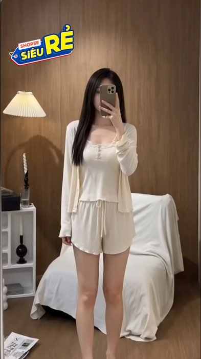 Đồ ngủ nữ #VideohangThoiTrang #HangMoiVe #KOLUyTin #LuotVuiMuaLien #ShopeeVideo #ShopeeCreator #viral