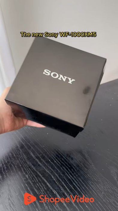 UNBOX SONY WF-1000 XM5 #ShopeeCreator #LuotVuiMuaLien #ShopeeVideo #HangMoiVe