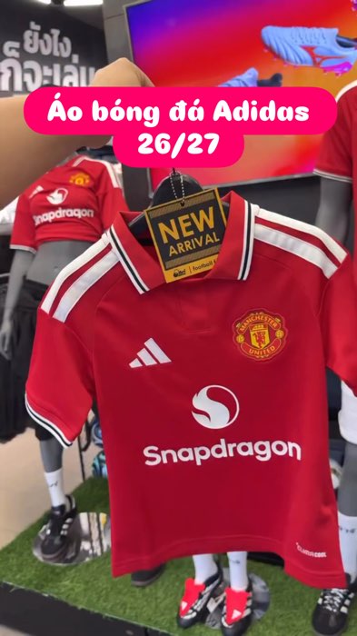 Áo bóng đá MU 26/27 Adidas #adidas #ShopeeVideo #videohangthethao #LuotVuiMuaLien #ShopeeCreater