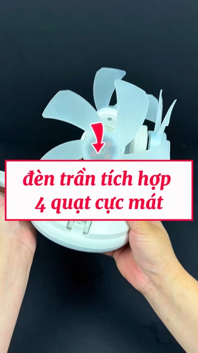 đèn trần có 4 quạt#ShopeeVideo #xuhuong #KOLUyTin #LuotVuiMuaLien #ShopeeCreator #NgoiSaoTiemNang #HangMoiVe #sandeal