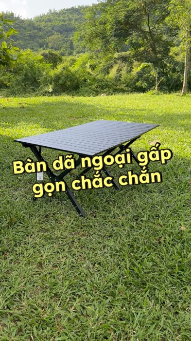 Bàn dã ngoại gấp gọn có thanh giằng chắc chắn #LuotvuiMualien #ShopeeVideo #ShopeeCreator #camping #dangoai #bangiangoai #bangapgon