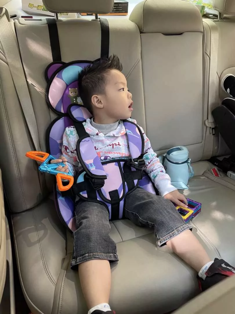 Child Safety Seat Simple Portable Car Seat Cushion photo review