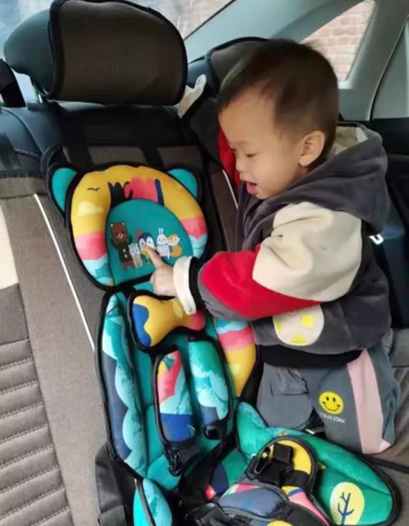 Child Safety Seat Simple Portable Car Seat Cushion photo review