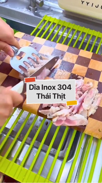 ￼Dĩa Inox 304 Thái Thịt #VideoHangGiaDung#shopeestyle#ShopeeVideo#ShopeeCreator #LuotVuiMuaLien #diumi900