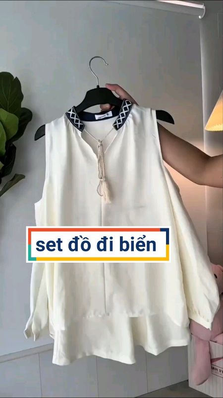 Set đồ xinh đi biển #setdonu #setdibien #VideohangThoiTrang #sandealcungKOL #LuotVuiMuaLien #ShopeeCreator