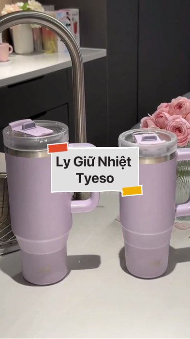 ￼Ly Giữ Nhiệt Tyeso #VideohangTieuDung #shopeestyle#ShopeeVideo#ShopeeCreator #LuotVuiMuaLien#KOLUyTin#Videomuasam #SandealcungKOL #diumi920