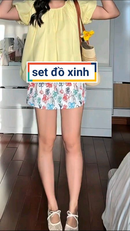 Set áo babydoll kèm chân váy xinh có tách lẻ #setvayxinh #setdoxinh #VideohangThoiTrang #HangMoiVe #ShopeeCreator