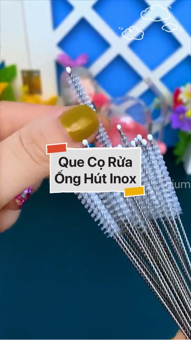 ￼ Que Cọ Rửa Ống Hút Inox #VideohangDoiSong#ShopeeVideo#ShopeeCreator #LuotVuiMuaLien#KOLUyTin#Videomuasam #SandealcungKOL #diumi948