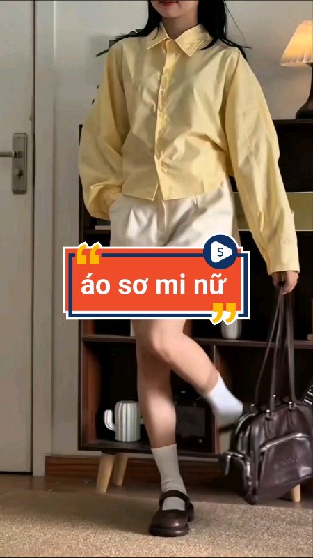 Áo sơ mi nữ xinh cho nàng #aosominu #aokieunu #videohangThoiTrang #LuotVuiMuaLien #sandealcungKOL
