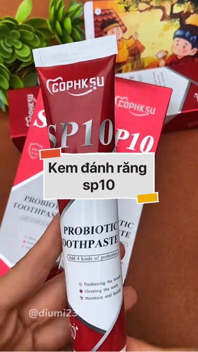 Kem đánh răng sp10 #VideohangTieuDung #shopeestyle#ShopeeVideo#ShopeeCreator #LuotVuiMuaLien#KOLUyTin#Videomuasam #SandealcungKOL #diumi55