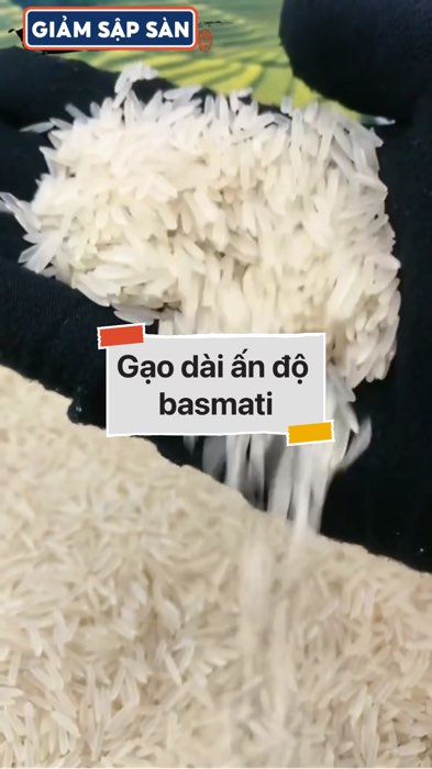 Gạo dài ấn độ basmati #VideohangTieuDung #shopeestyle#ShopeeVideo#ShopeeCreator #LuotVuiMuaLien#KOLUyTin#Videomuasam #SandealcungKOL #diumi64