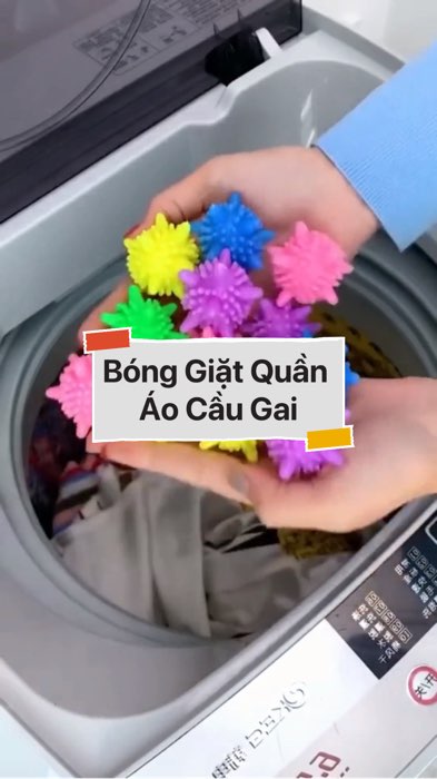 Bóng Giặt Quần Áo Cầu Gai #VideohangDoiSong#ShopeeVideo#ShopeeCreator #LuotVuiMuaLien#KOLUyTin#Videomuasam #SandealcungKOL #diumi81