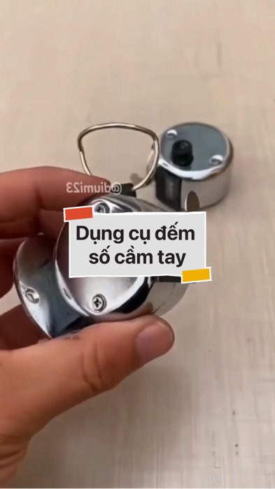￼Dụng cụ đếm số cầm tay #VideohangDoiSong#ShopeeVideo#ShopeeCreator #LuotVuiMuaLien#KOLUyTin#Videomuasam #SandealcungKOL #diumi111