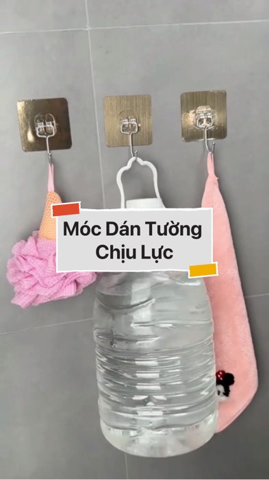￼Móc Dán Tường Chịu Lực #VideoHangGiaDung#shopeestyle#ShopeeVideo#ShopeeCreator #LuotVuiMuaLien #diumi119