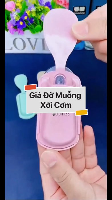 Giá Đỡ Muỗng Xới Cơm #VideoHangGiaDung#shopeestyle#ShopeeVideo#ShopeeCreator #LuotVuiMuaLien #diumi165