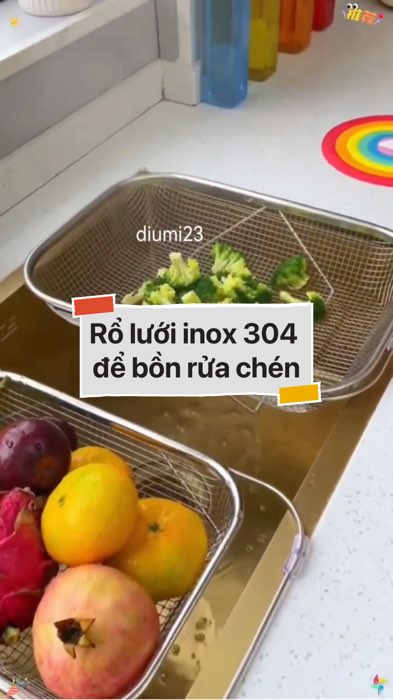 ￼Rổ rửa rau củ quả có thể kéo giãn #VideoHangGiaDung#shopeestyle#ShopeeVideo#ShopeeCreator #LuotVuiMuaLien #diumi213
