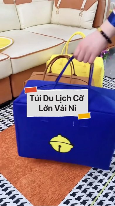 ￼Túi Du Lịch Cỡ Lớn Vải Nỉ #VideohangDoiSong#ShopeeVideo#ShopeeCreator #LuotVuiMuaLien#KOLUyTin#Videomuasam #SandealcungKOL #diumi247