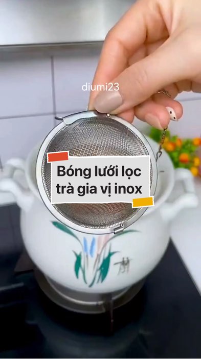 Bóng lưới lọc trà gia vị inox #VideohangDoiSong#ShopeeVideo#ShopeeCreator #LuotVuiMuaLien#KOLUyTin#Videomuasam #SandealcungKOL #diumi296