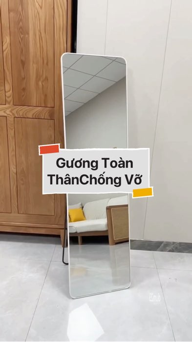 Gương Toàn Thân Chống Vỡ  #VideoHangGiaDung#shopeestyle#ShopeeVideo#ShopeeCreator #LuotVuiMuaLien #diumi302