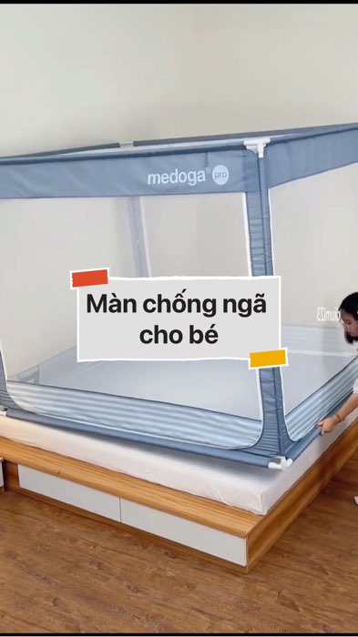Màn khung chống ngã cho bé #VideoHangGiaDung#VideoHangMevaBe #ShopeeVideo#ShopeeCreator #LuotVuiMuaLien #diumi141