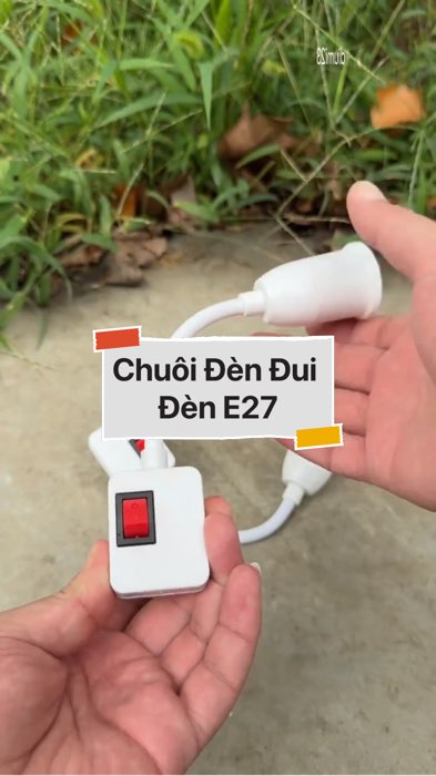 ￼Chuôi Đèn Đui Đèn E27 #VideohangDoiSong#ShopeeVideo#ShopeeCreator #LuotVuiMuaLien#KOLUyTin#Videomuasam #SandealcungKOL #diumi212