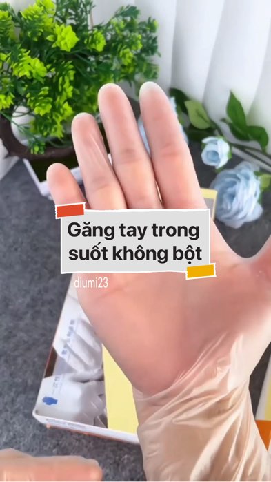 Găng tay trong suốt không bột #VideohangTieuDung #shopeestyle#ShopeeVideo#ShopeeCreator #LuotVuiMuaLien#KOLUyTin#Videomuasam #SandealcungKOL #diumi213