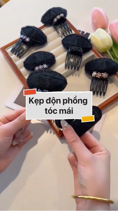 ￼Kẹp xược độn phồng tóc mái #VideohangThoiTrang#shopeestyle#ShopeeVideo#ShopeeCreator#LuotVuiMuaLien#KOLUyTin #diumi251