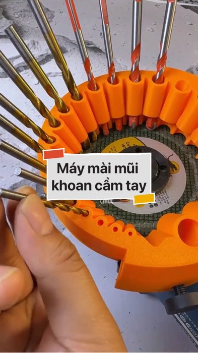 Máy mài mũi khoan cầm tay cho mũi khoan 2 đến 13 mm #VideohangDoiSong#ShopeeVideo#ShopeeCreator #LuotVuiMuaLien#KOLUyTin#Videomuasam #diumi318