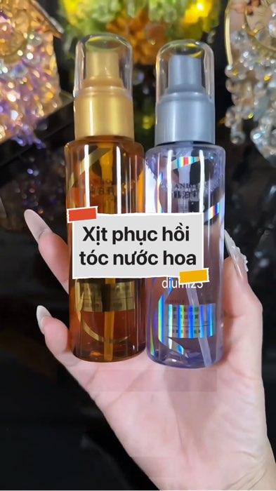 ￼Xịt phục hồi tóc nước hoa #VideohangLamDep#shopeestyle#ShopeeVideo#ShopeeCreator #LuotVuiMuaLien#KOLUyTin#Videomuasam #SandealcungKOL #diumi361