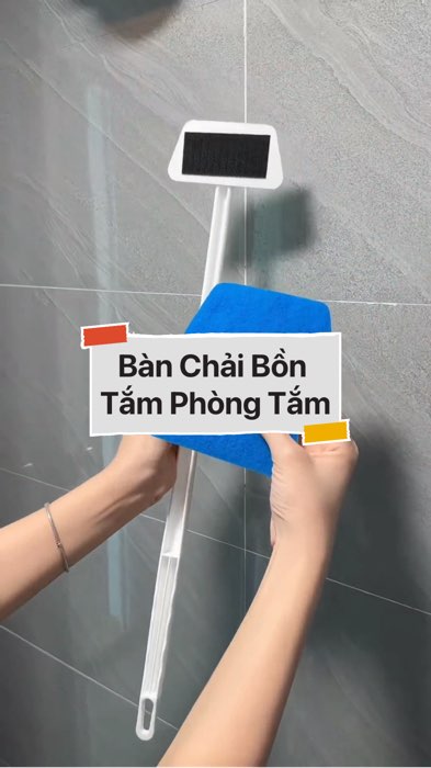 Bàn Chải Bồn Tắm Phòng Tắm #VideoHangGiaDung#shopeestyle#ShopeeVideo#ShopeeCreator #LuotVuiMuaLien #diumi376