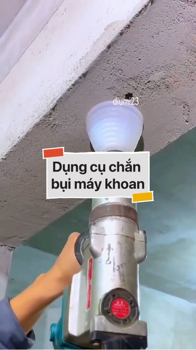 ￼Dụng cụ chắn bụi máy khoan #VideohangDoiSong#ShopeeVideo#ShopeeCreator #LuotVuiMuaLien#KOLUyTin#Videomuasam #SandealcungKOL #diumi397