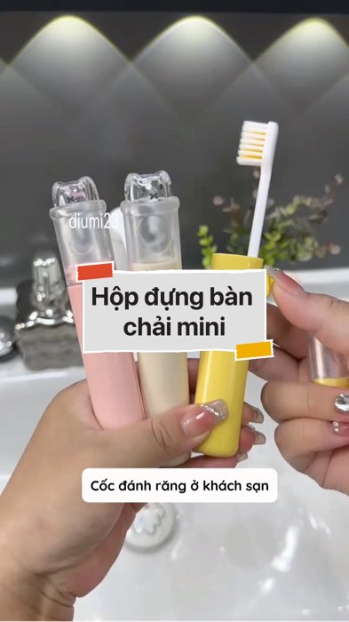 ￼Hộp đựng bàn chải mini mang du lịch #VideohangTieuDung #shopeestyle#ShopeeVideo#ShopeeCreator #LuotVuiMuaLien#KOLUyTin#Videomuasam #diumi471