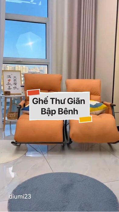 Ghế Thư Giãn Bập Bênh #VideoHangGiaDung#shopeestyle#ShopeeVideo#ShopeeCreator #LuotVuiMuaLien #diumi482