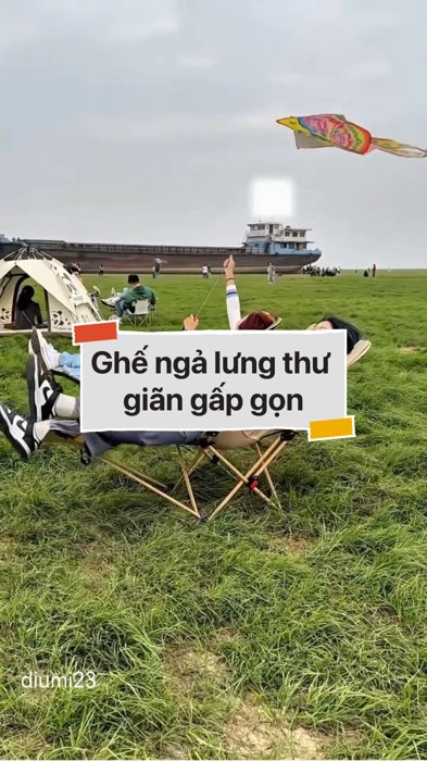 Ghế ngả lưng thư giãn gấp gọn  #VideoHangGiaDung#shopeestyle#ShopeeVideo#ShopeeCreator #LuotVuiMuaLien #diumi487