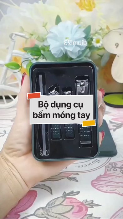 Bộ dụng cụ bấm móng tay #VideohangDoiSong#ShopeeVideo#ShopeeCreator #LuotVuiMuaLien#KOLUyTin#Videomuasam #SandealcungKOL #diumi497