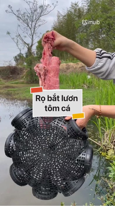 Rọ bắt lươn tôm cá #VideohangDoiSong#ShopeeVideo#ShopeeCreator #LuotVuiMuaLien#KOLUyTin#Videomuasam #SandealcungKOL #diumi515