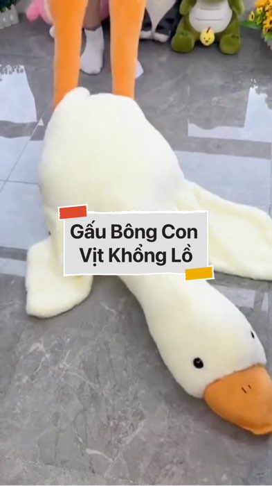 ￼Gấu Bông Con Vịt Khổng Lồ #VideohangDoiSong#ShopeeVideo#ShopeeCreator #LuotVuiMuaLien#KOLUyTin#Videomuasam #SandealcungKOL #diumi530