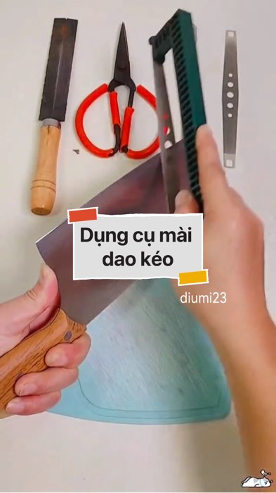 Dụng cụ mài dao kéo #VideohangDoiSong#ShopeeVideo#ShopeeCreator #LuotVuiMuaLien#KOLUyTin#Videomuasam #SandealcungKOL #diumi534