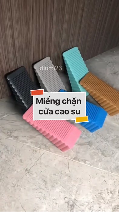 Miếng chặn cửa cao su #VideohangNhaCua#shopeestyle#ShopeeVideo#ShopeeCreator #LuotVuiMuaLien#KOLUyTin#Videomuasam #SandealcungKOL #diumi629