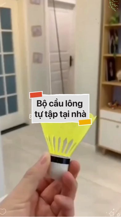 Bộ cầu lông tự tập tại nhà #VideohangDoiSong#ShopeeVideo#ShopeeCreator #LuotVuiMuaLien#KOLUyTin#Videomuasam #diumi500
