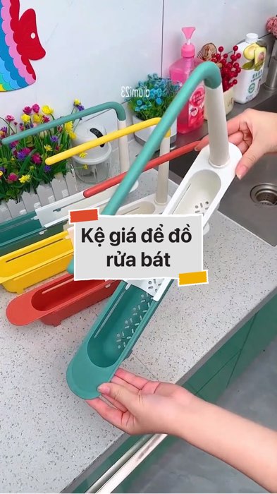 ￼Kệ giá để đồ rửa bát đa năng #VideoHangGiaDung#shopeestyle#ShopeeVideo#ShopeeCreator #LuotVuiMuaLien #diumi667
